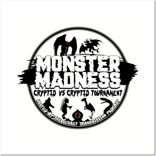 Monster Madness Tournament Logo Posters and Art